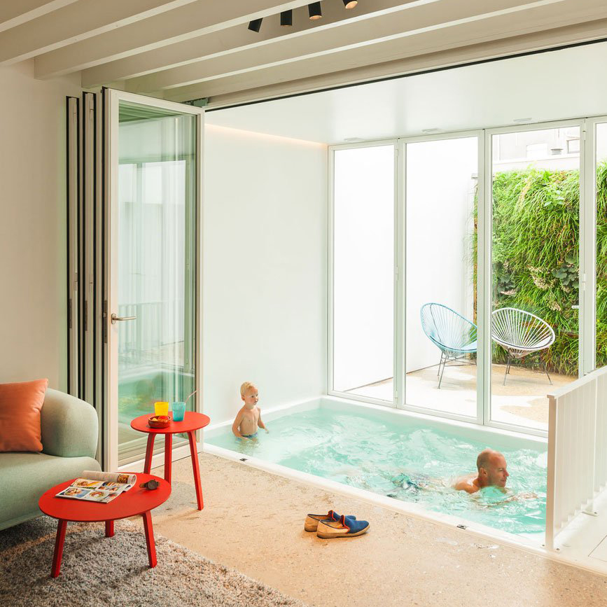 Indoor Pool in Your Living Room! - Captivatist
