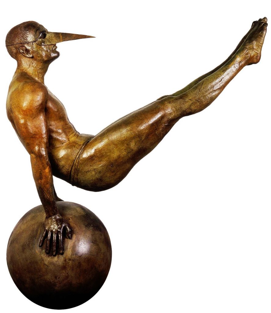 Jorge Marin Bronze Acrobat