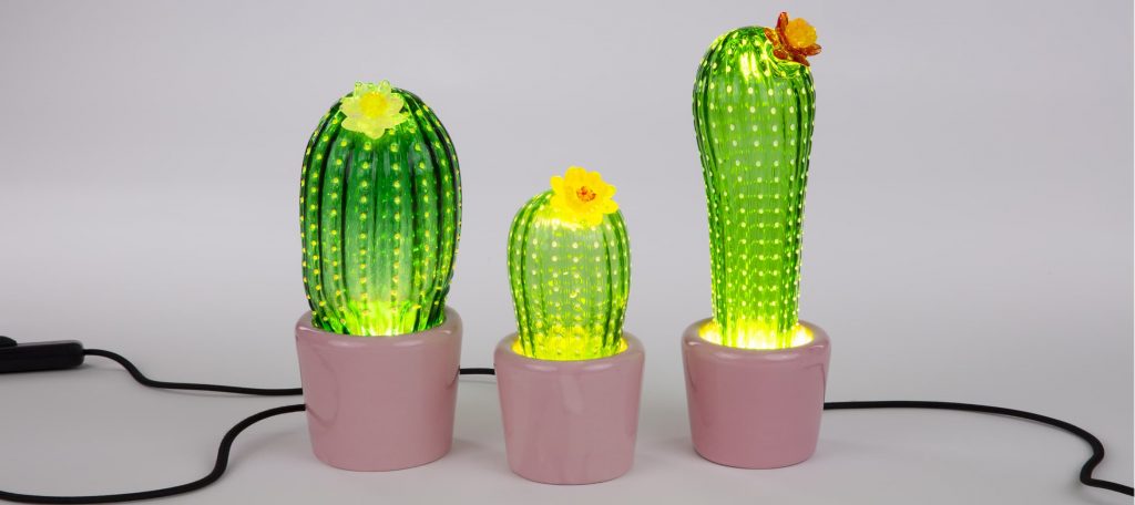 Modern Cactus Table Lamps
