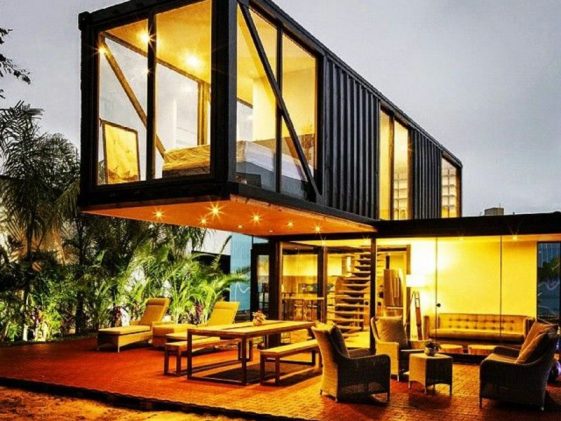 Double Decker Modern Container Home