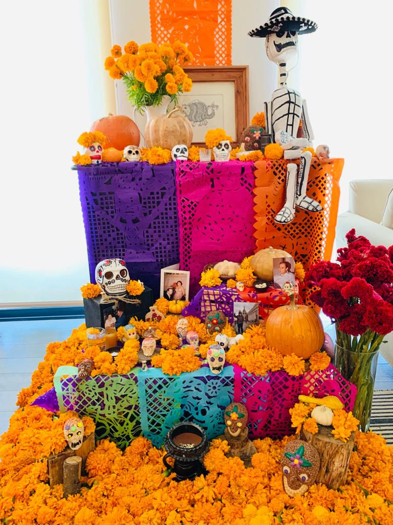 Ofrenda Altar for Day of the dead